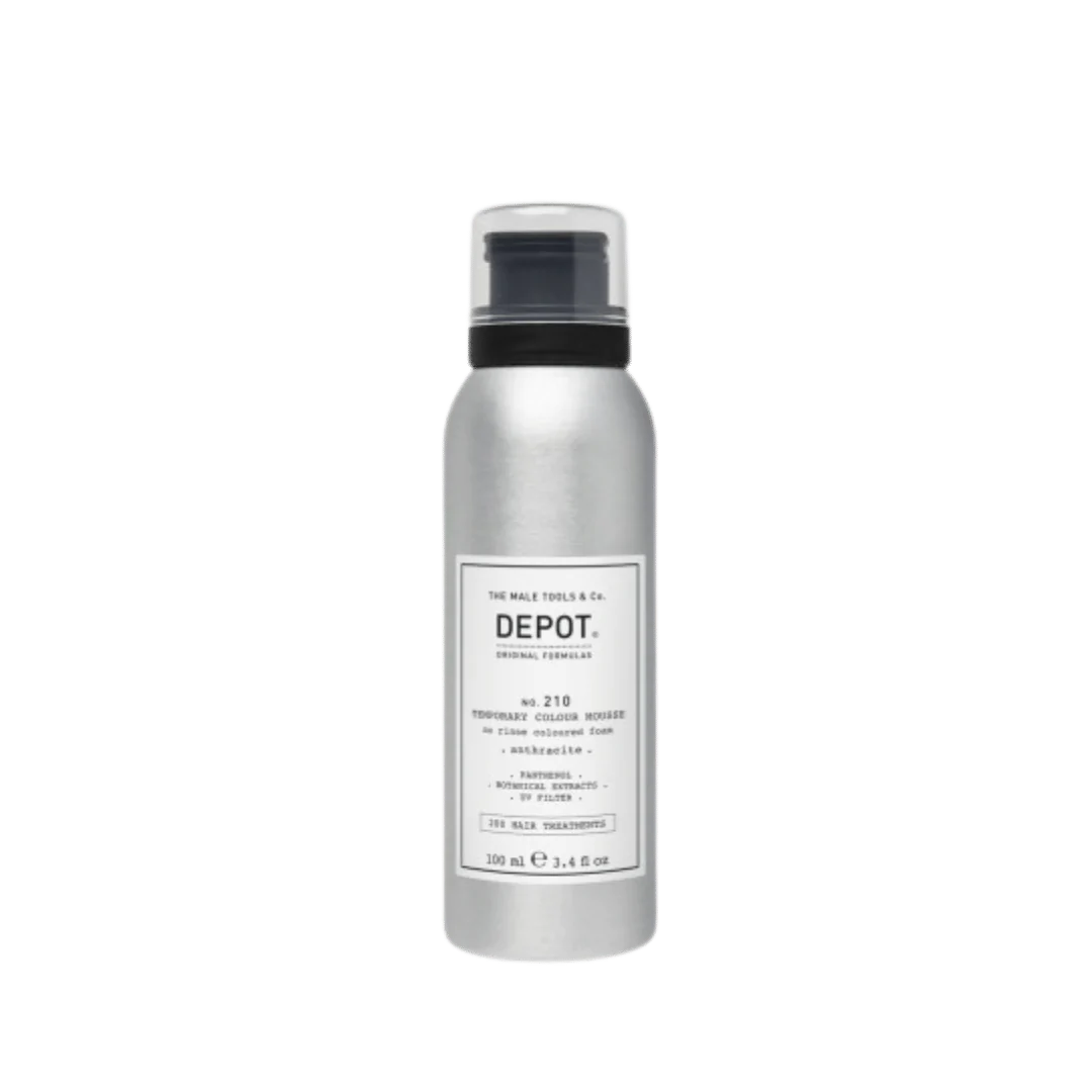 DEPOT 210 Schiuma Antracite per Capelli Grigi 100 ml