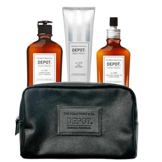 DEPOT Kit Completo per Capelli Ricci
