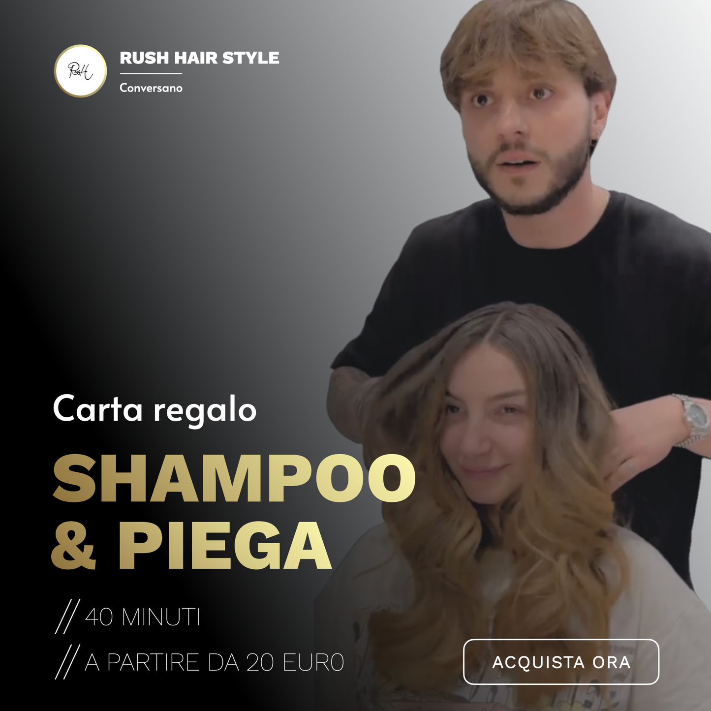 BUONO REGALO SHAMPOO & PIEGA