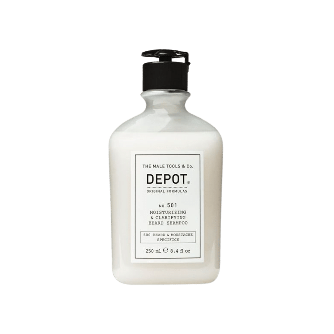 DEPOT 501 Shampoo barba Idratante e Igienizzante 250 ml