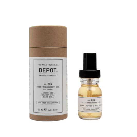 DEPOT 204 Olio Idratante per Capelli Crespi 30 ml