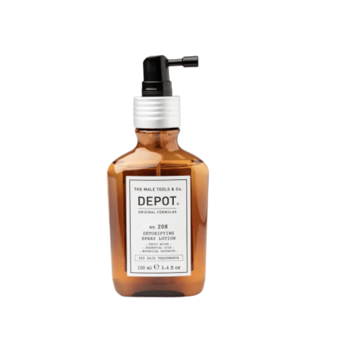 DEPOT 208 Trattamento Detossinante per Cuoio Cappelluto 100 ml