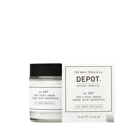 DEPOT 401 Crema Protettiva Pre e Post Rasatura 75 ml