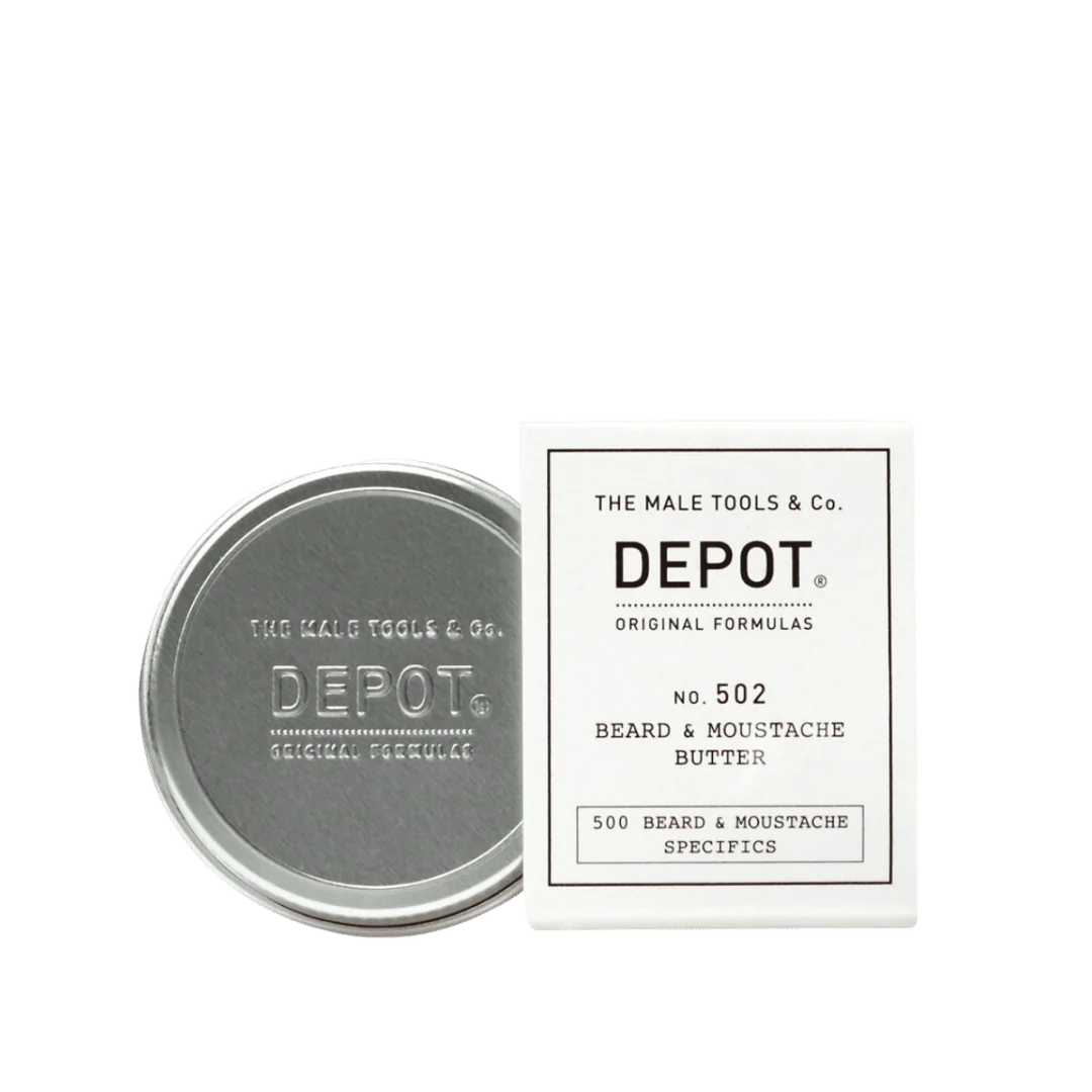 DEPOT 502 Burro Nutriente per Barba e Baffi 30 ml