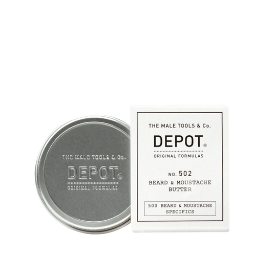 DEPOT 502 Burro Nutriente per Barba e Baffi 30 ml