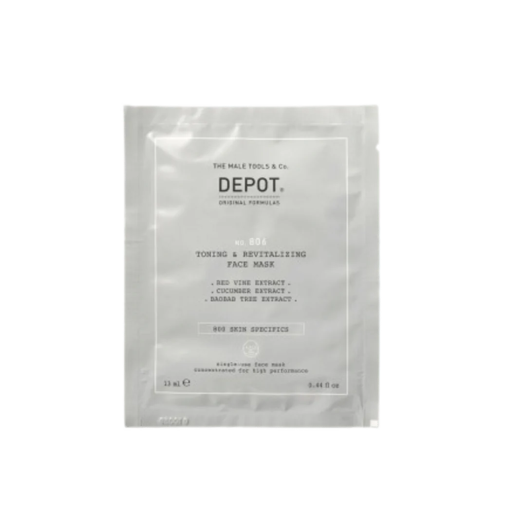 DEPOT 806 Maschera Tonificante e Rivitalizzante Busta 13 ml