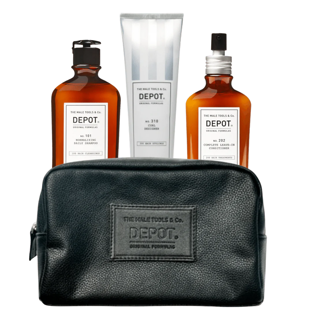 DEPOT Kit Completo per Capelli Ricci