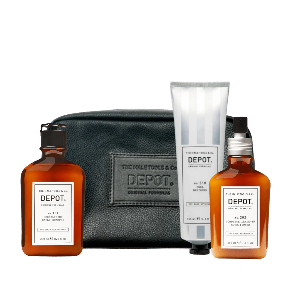 DEPOT Kit Completo per Capelli Ricci