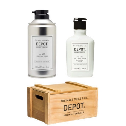 DEPOT Kit Rasatura - Pelli Sensibili